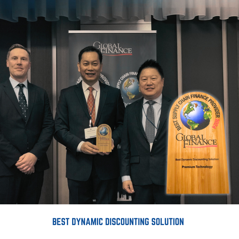Accepting the Dynamic Discounting Award
