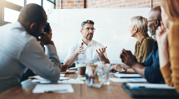 People at a table